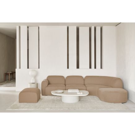 Foto en Ambiente Módulo Tabuerete Semicircular Sofá Bulky