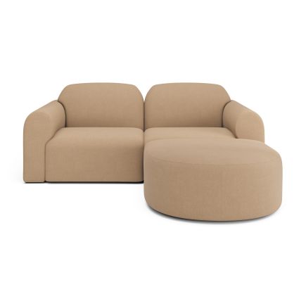 Foto en Ambiente Conjunto Módulo Tabuerete Semicircular Sofá Bulky