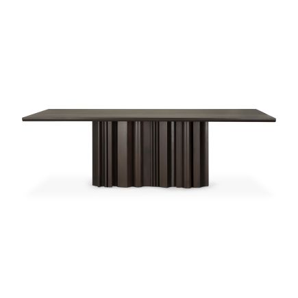 Vista Frontal Mesa Comedor Madera Sequence