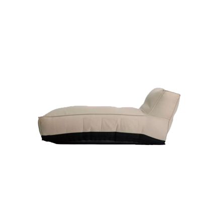 Vista Lateral Izquierda Chaise Loungue Bogumila Beige
