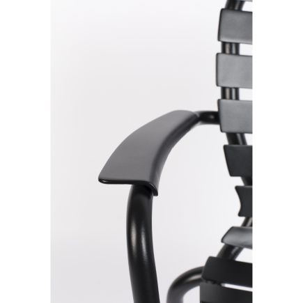 Imagen de Detalle Reposabrazos Sillón Jardín Reposabrazos Vondel Negro
