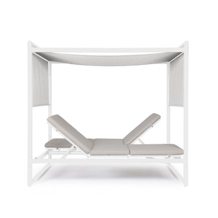 Vista Lateral Daybed Konnor Blanca Asdrúbal