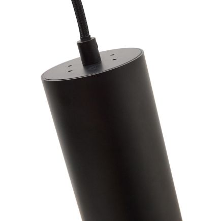 Imagen de Detalle Lampara Techo Aluminio Andia Negro