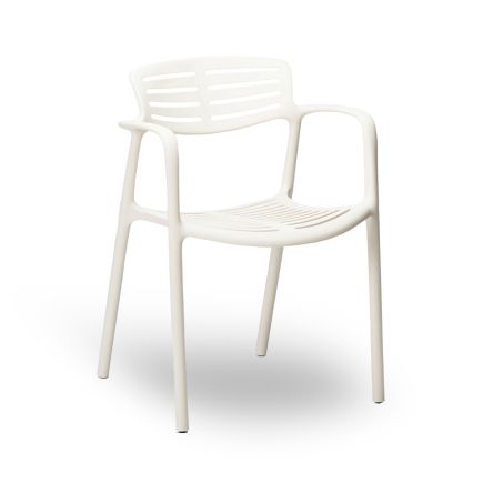 Silla Reposabrazos Aire Todelo Blanco