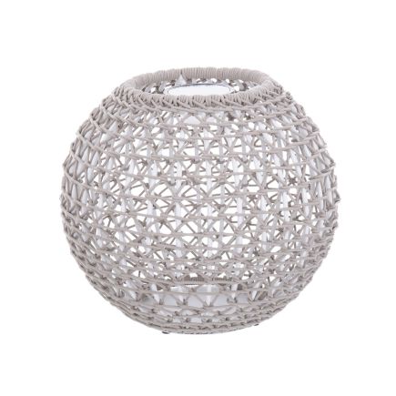 Lampara Exterior Redonda Thalassia Blanco