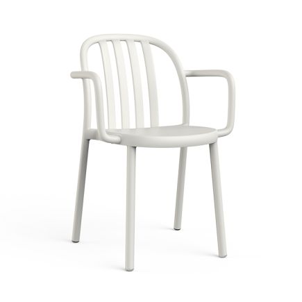 Silla Reposabrazos Sue Blanca