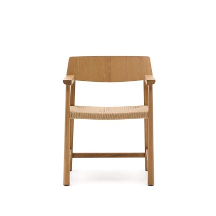 Vista Frontal Silla Comedor Madera Idun
