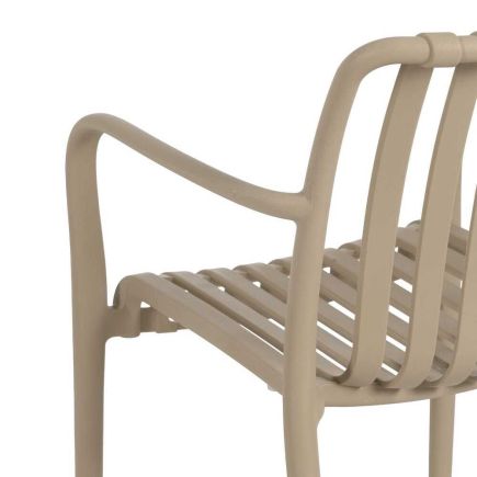 Imagen de Detalle Trasero Silla Polipropileno Exterior Nukak