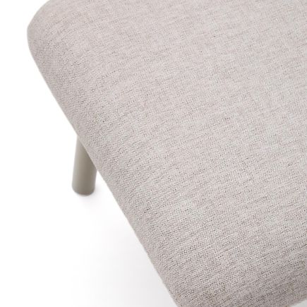 Detalle de Tela Reposapiés Inari Blanco