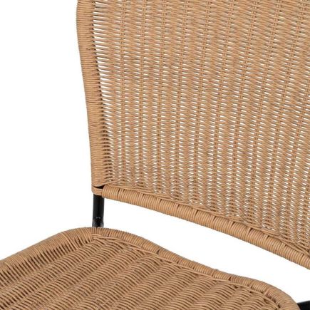 Imagen de Detalle Taburete Exterior Acero Ume