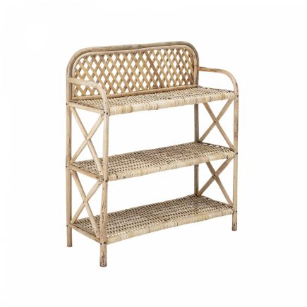3 Shelf Cane Shelving Koljon : Procomobel