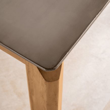 Imagen de Detalle Mesa de Comedor Exterior Thea Natural