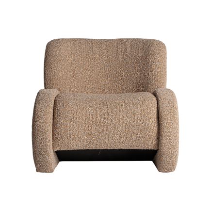 Vista Frontal Sillón Tapizado Pradel