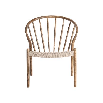 Vista Frontal Sillón Madera Deprez