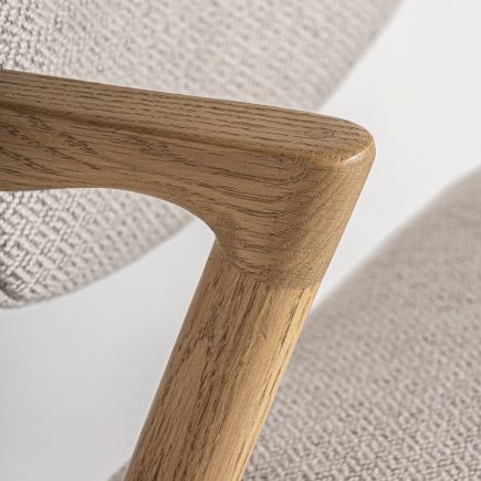 Vista Lateral Izquierda Silla Comedor Six
