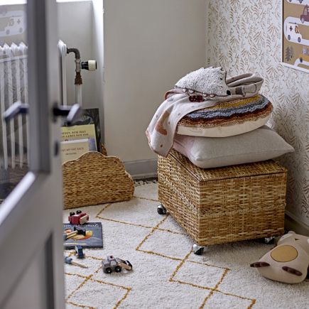 Cotton Cushion with Olav Rabbit Drawing | Procomobel