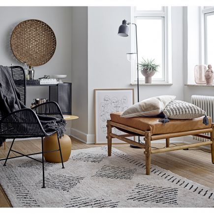 Cotton Cushion with Aud Print | Procomobel