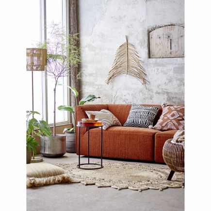 Jute Cushion Brown Borg | Procomobel