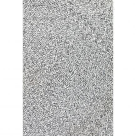 Grey Polyester Rug Styr | Procomobel