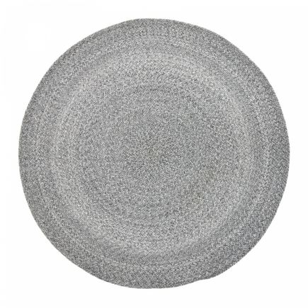 Grey Polyester Rug Styr | Procomobel