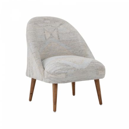 Gray Kilim Armchair Jarle | Procomobel