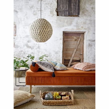 Foto en Ambiente Cojín Rectangular Borlas Gurid