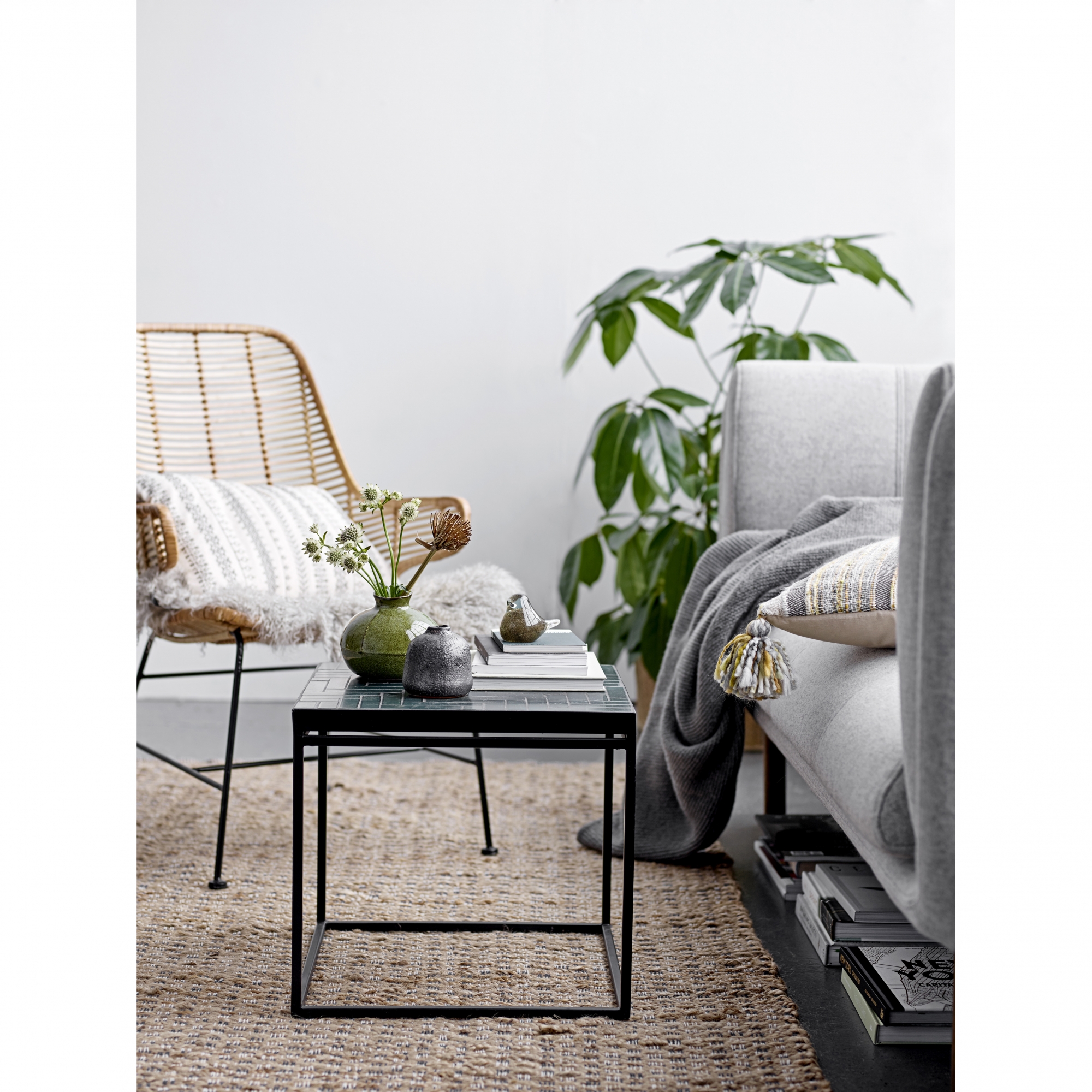 Sillón de Ratán y Hierro ‘Thorir’