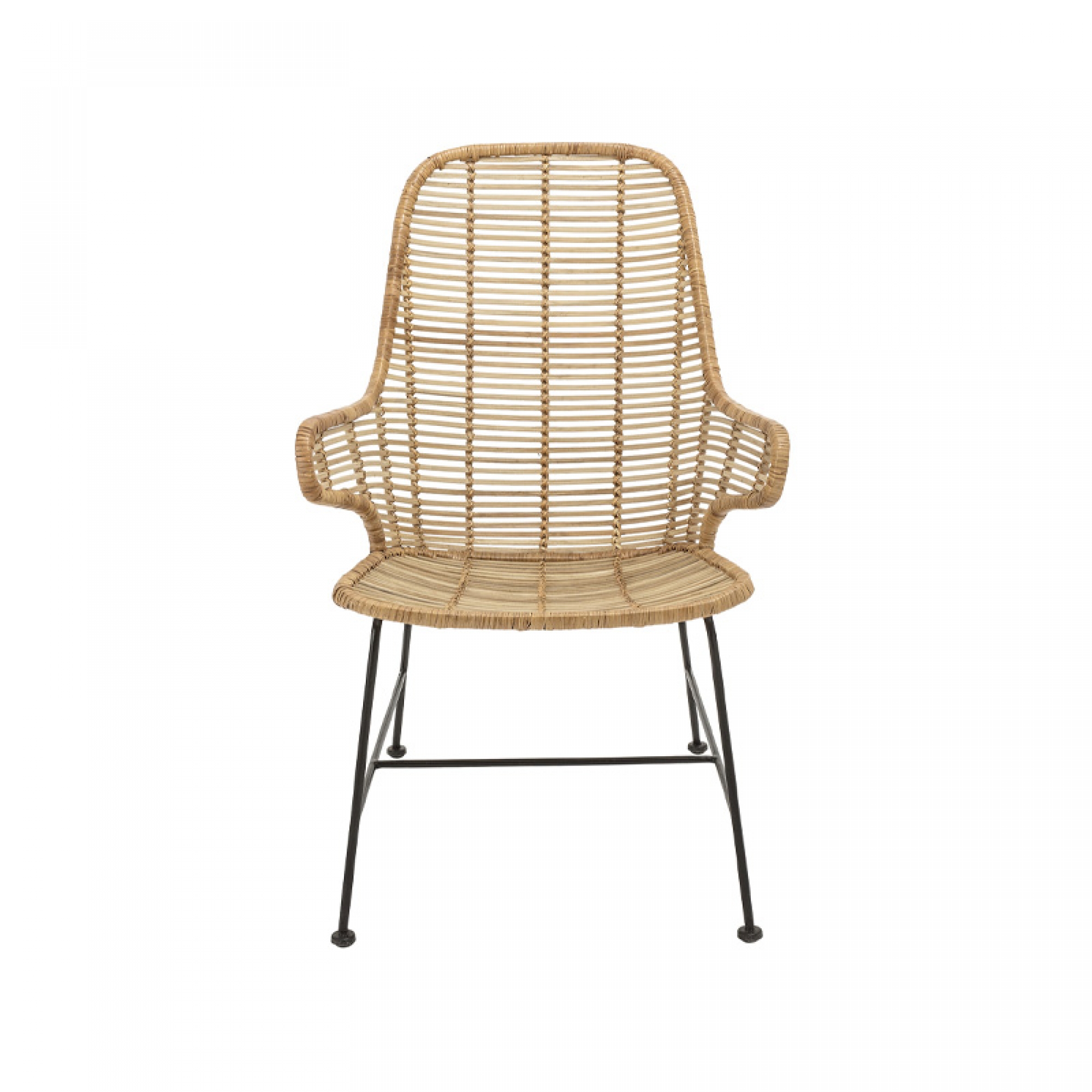 Sillón de Ratán y Hierro ‘Thorir’