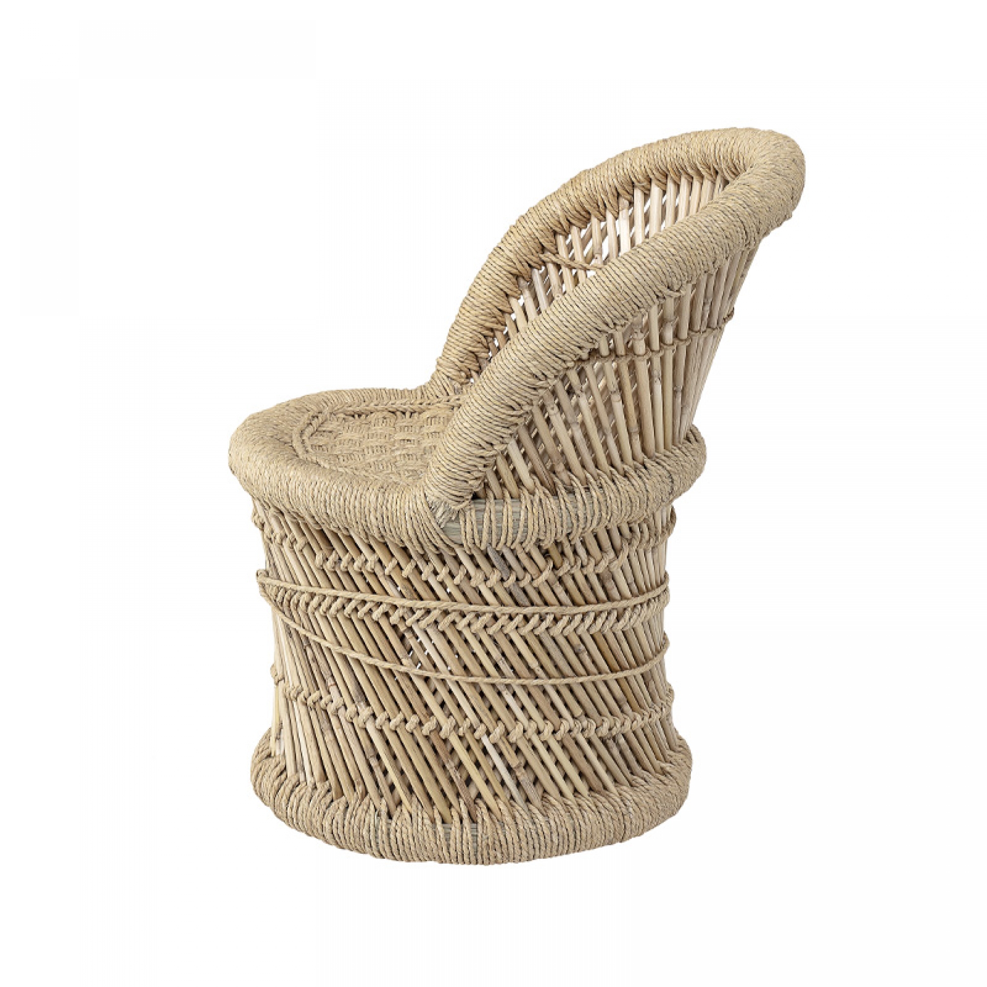 Children's Natural Armchair 'Thorge'
