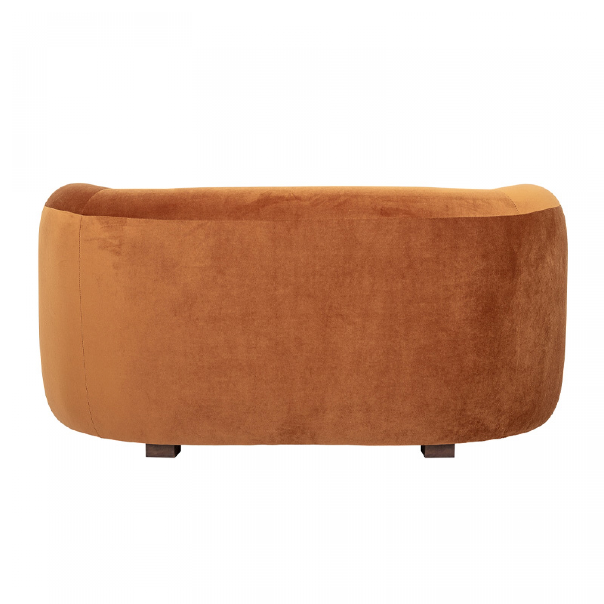 Brown 2 Seater Sofa 'Halma' Brown