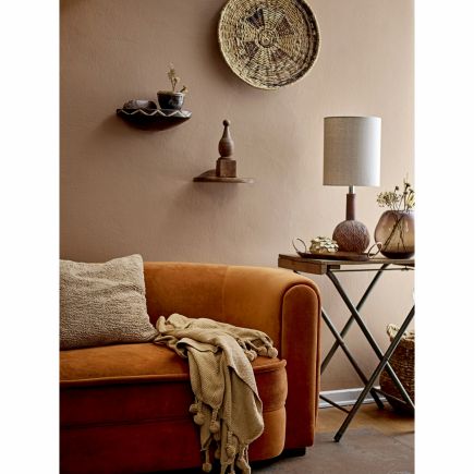 Brown Sofa 2 Seats Halma | Procomobel