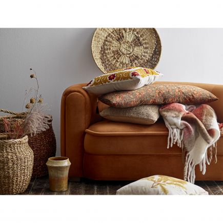 Brown Sofa 2 Seats Halma | Procomobel
