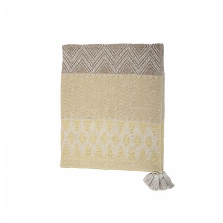 Brown and Gold Blanket Magni | Procomobel
