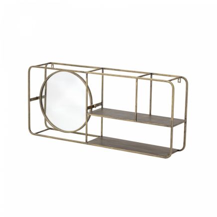 Wall Shelf with Mirror Snorin | Procomobel