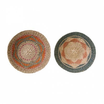 Set of 2 Thorfin Jute Wall Baskets | Procomobel