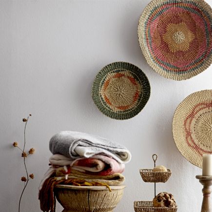 Set of 2 Thorfin Jute Wall Baskets | Procomobel