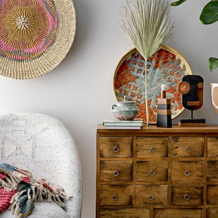 Set of 2 Thorfin Jute Wall Baskets | Procomobel
