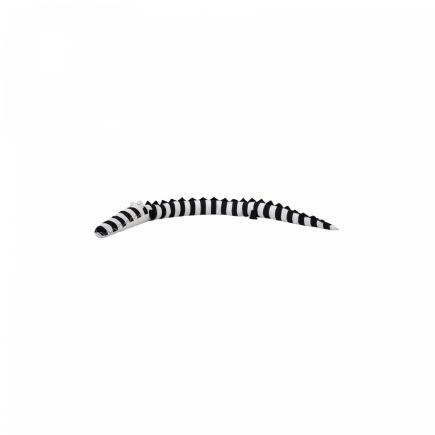 Asger Black and White Crocodile Toy : Procomobel