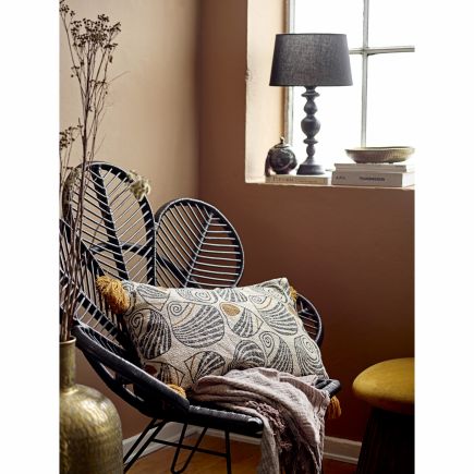 Round Polyester Puff Saga | Procomobel