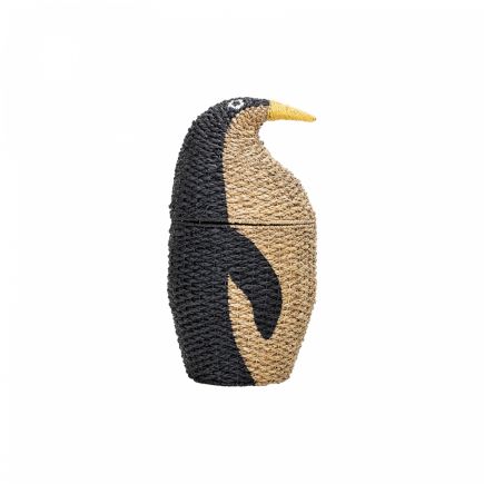 Aslak Penguin Toy Box with Lid | Procomobel