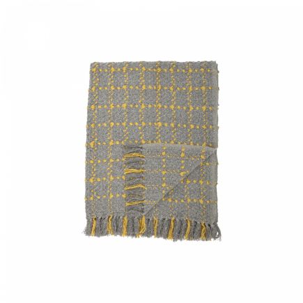 Acrylic Grey Blanket Neisha | Procomobel