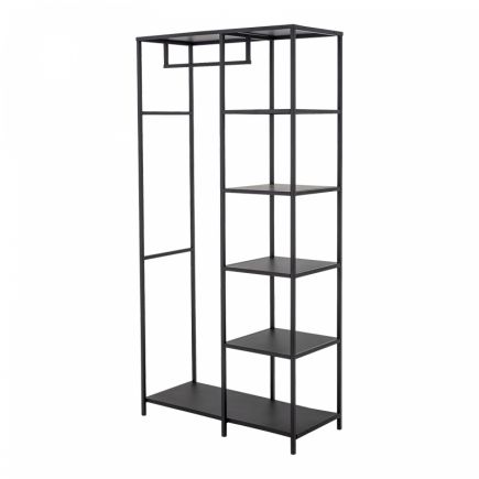 Black Metal Coat Rack Sigjon | Procomobel
