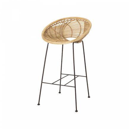 High Rattan Stool Kala | Procomobel