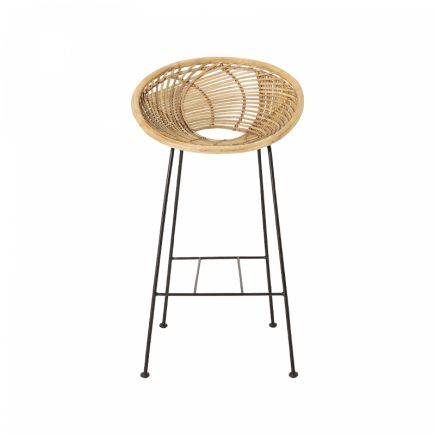 High Rattan Stool Kala | Procomobel
