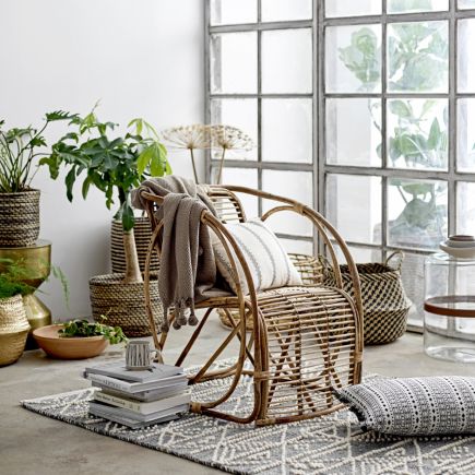 Seaweed Basket with Handles Wulta | Procomobel