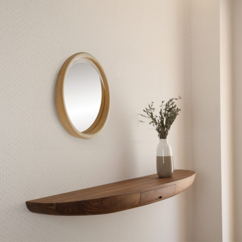 Round Wall Mirror 'Bava'