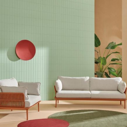 Buy Online 3 Seater Outdoor Sofa 'Reva Twist' in Procomobel