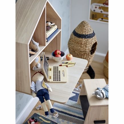 Children's Rocket Toy Box in Natural Fibers Aren | Procomobel