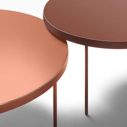 Round Lacquered Coffee Table 'Gau' | Procomobel