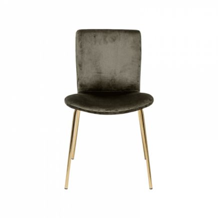 Green Velvet Chair Hanno | Procomobel